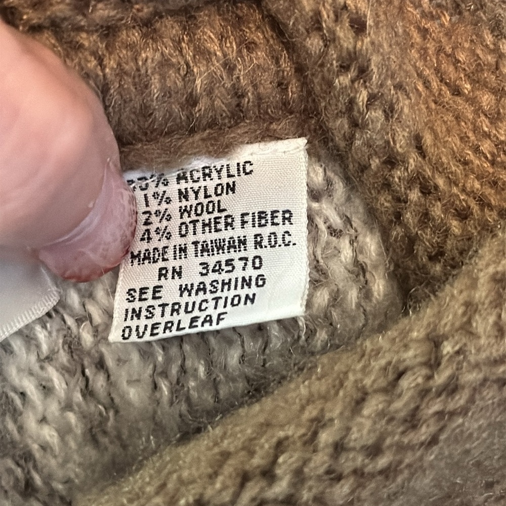 Jason Maxwell vintage mixed medium wool blend sweater - Picture 8 of 10